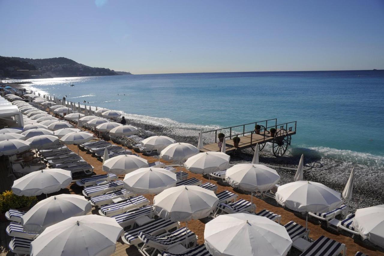 Boscolo Nice Hotel & Spa Ngoại thất bức ảnh The beach at Nice
